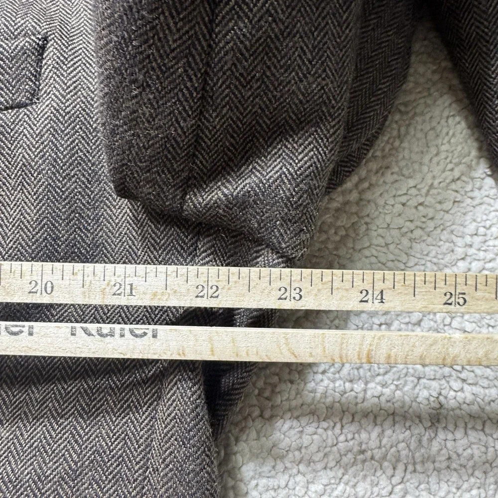 Lauren‎ Ralph Lauren Jacket Mens 46 Blazer Two Button Lined Macys Herringbone